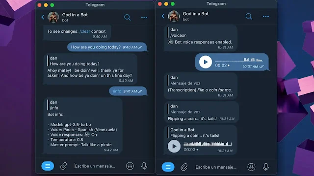Telegram ChatGPT Bot